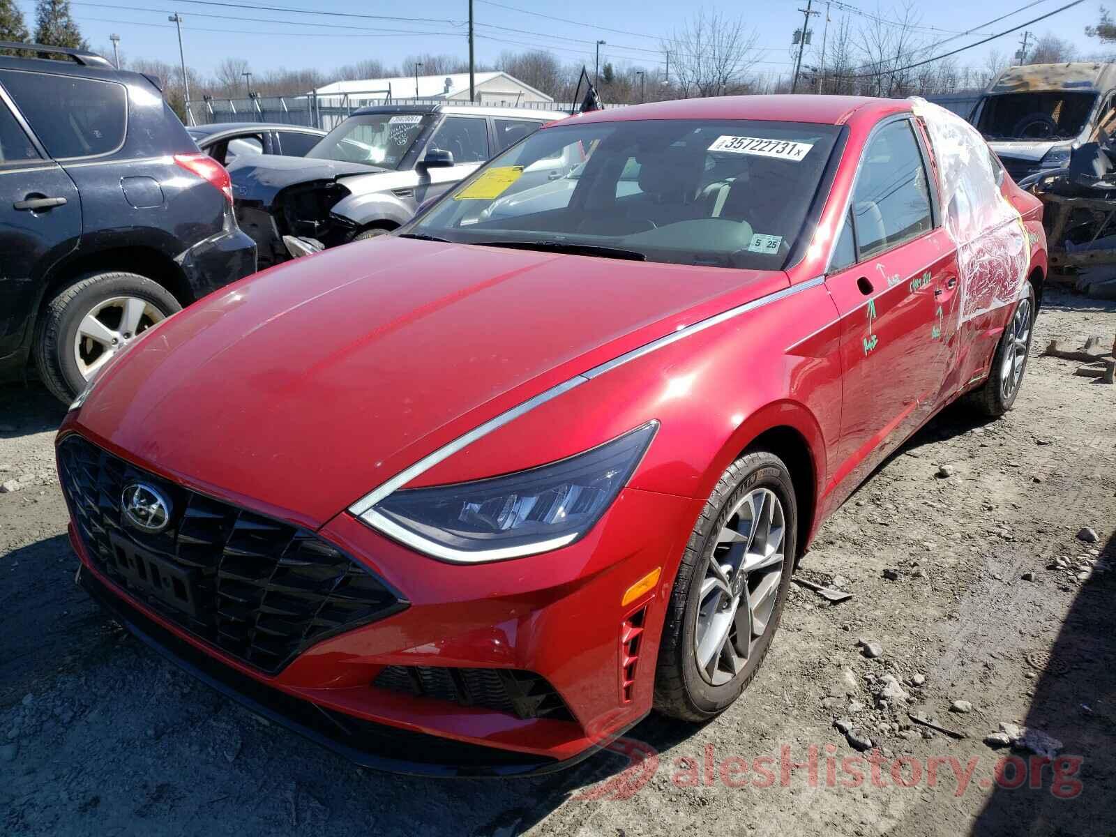 5NPEL4JA2LH046996 2020 HYUNDAI SONATA