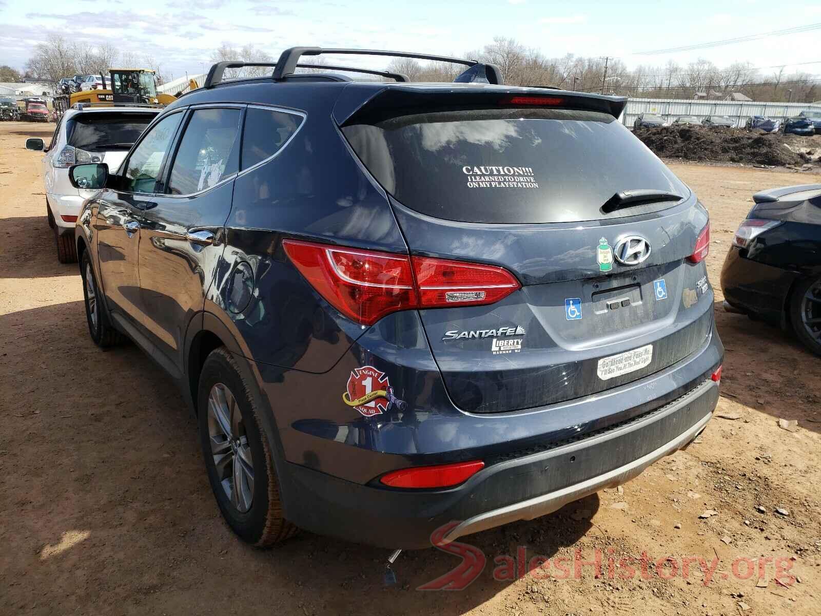 5XYZUDLB4GG312276 2016 HYUNDAI SANTA FE