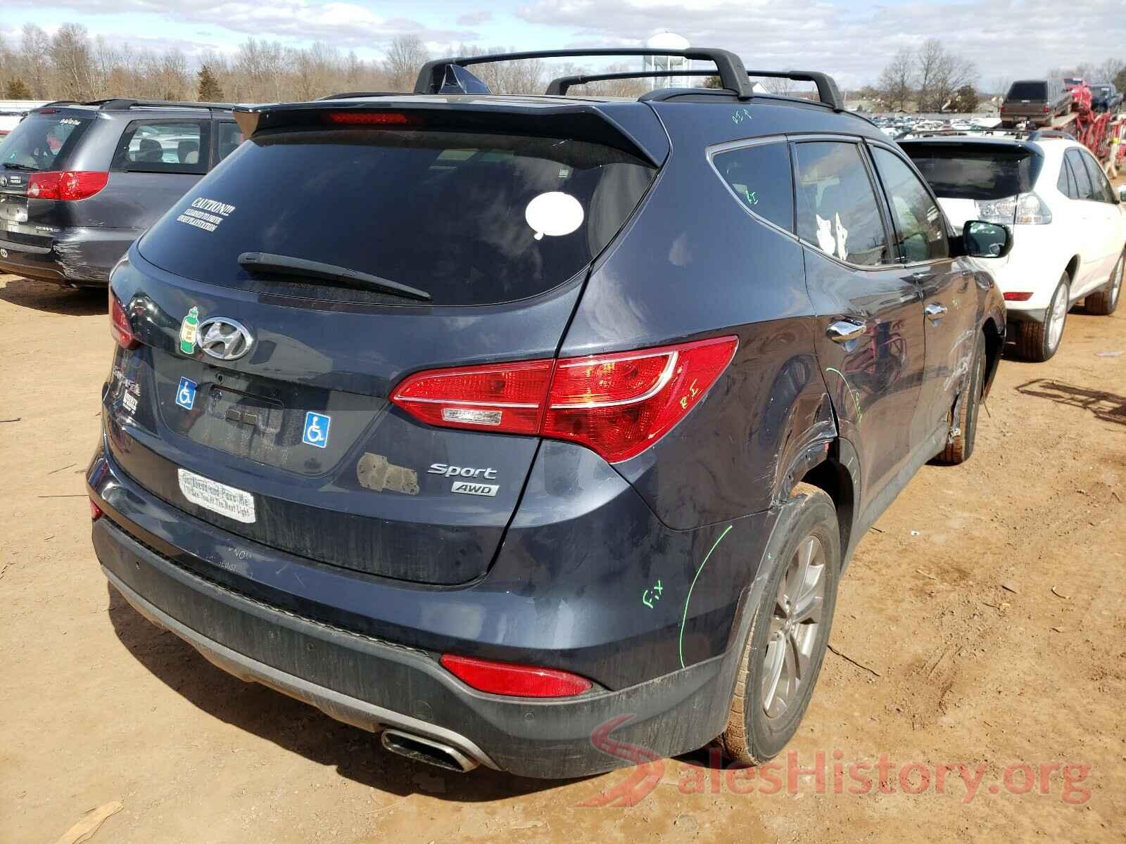 5XYZUDLB4GG312276 2016 HYUNDAI SANTA FE