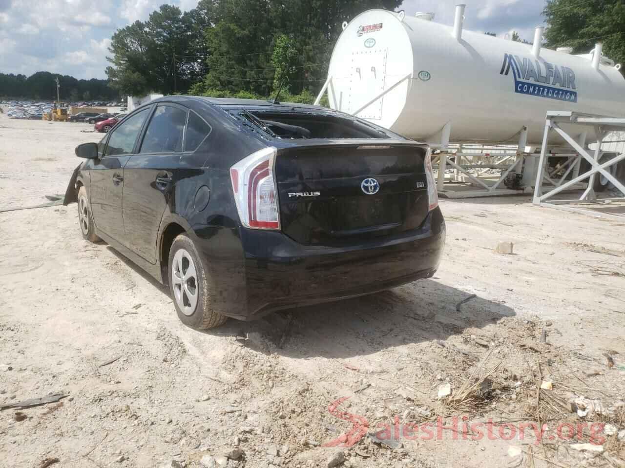 JTDKN3DU0F0437515 2015 TOYOTA PRIUS