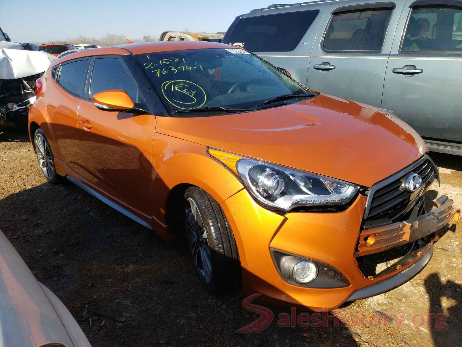 KMHTC6AE3GU300406 2016 HYUNDAI VELOSTER