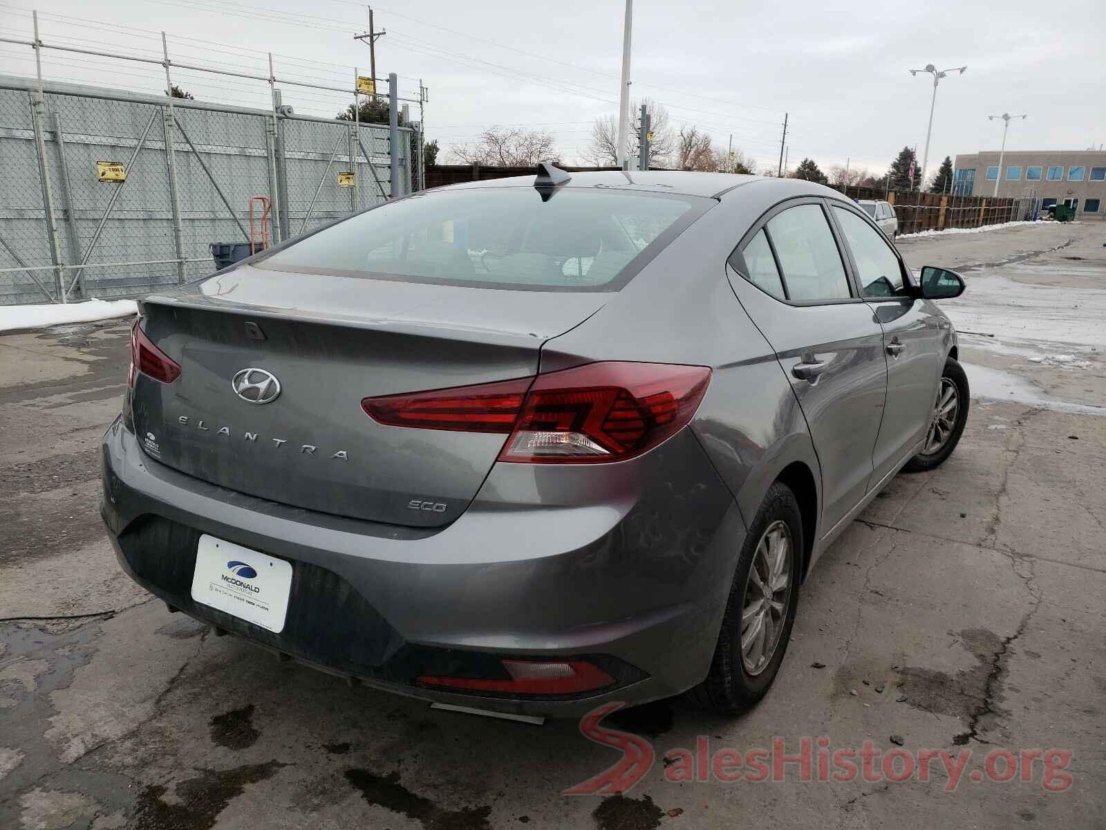 5NPD94LAXLH529790 2020 HYUNDAI ELANTRA