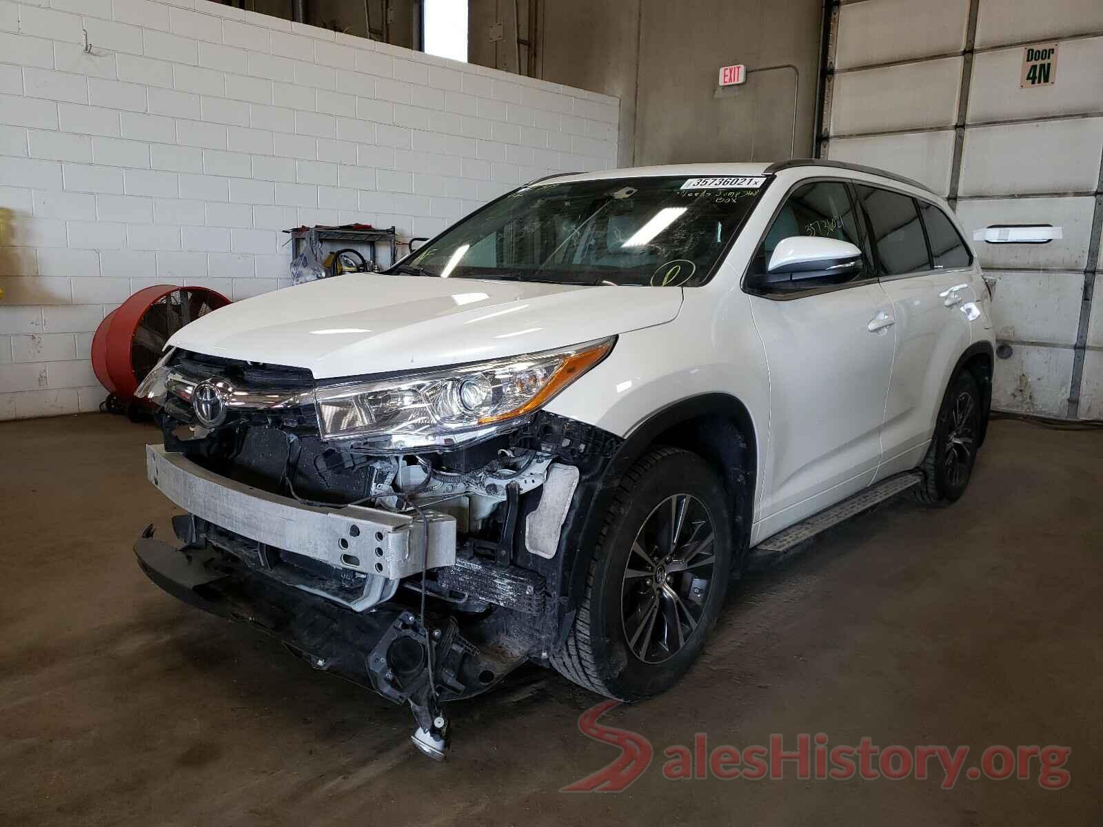 5TDJKRFH9GS270707 2016 TOYOTA HIGHLANDER