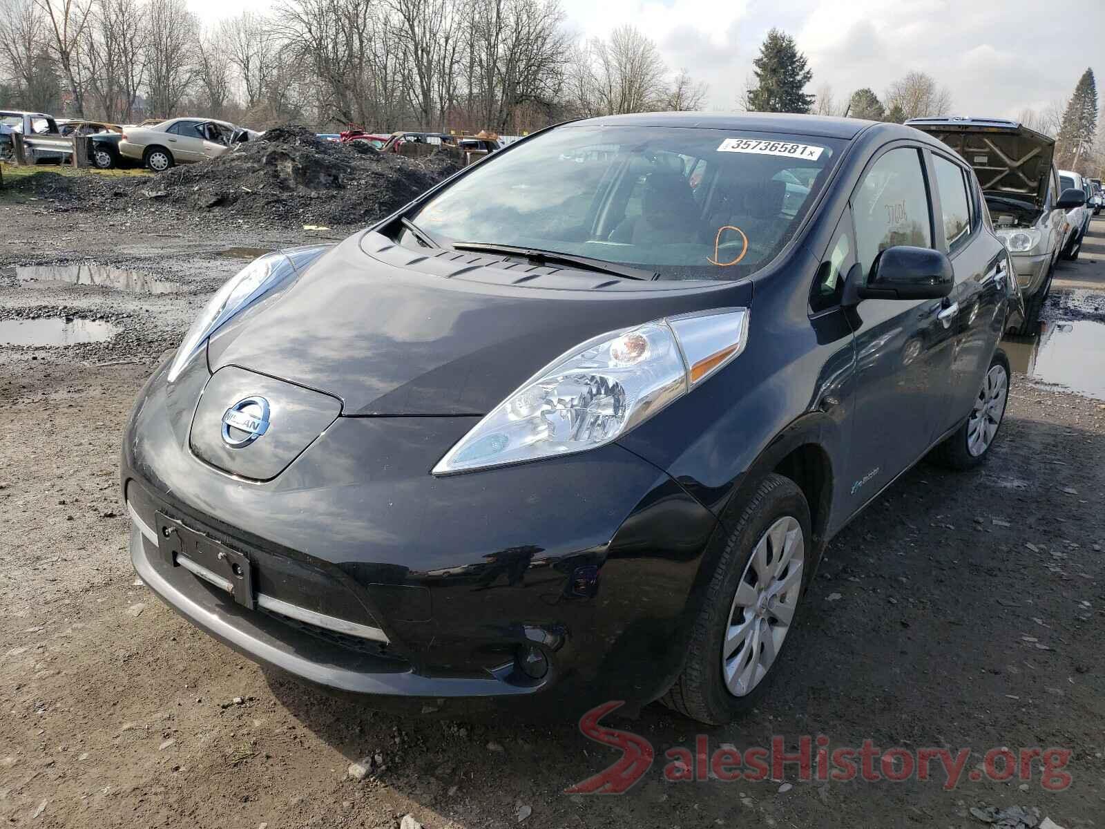 1N4BZ0CP8GC314677 2016 NISSAN LEAF