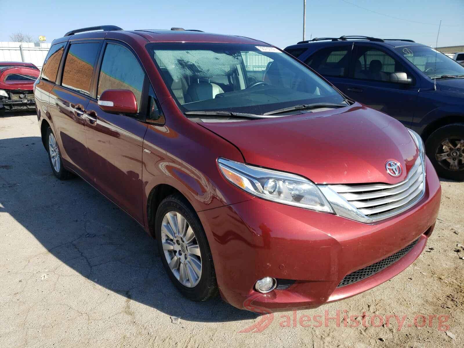 5TDDK3DC7GS143018 2016 TOYOTA SIENNA