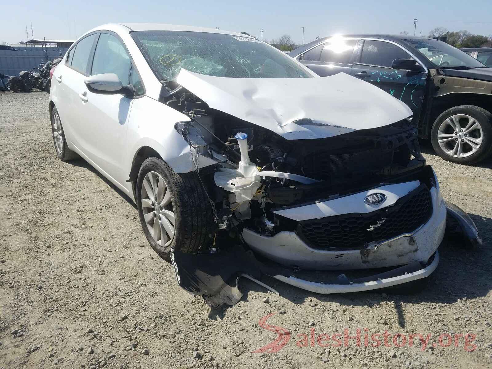 KNAFX4A63G5604216 2016 KIA FORTE