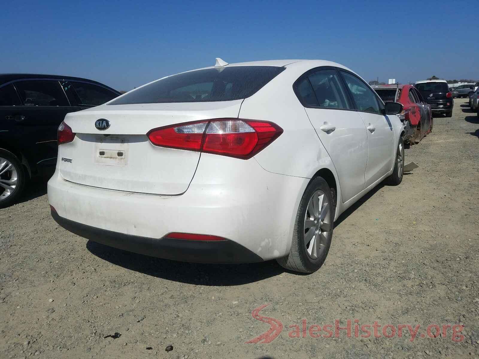 KNAFX4A63G5604216 2016 KIA FORTE