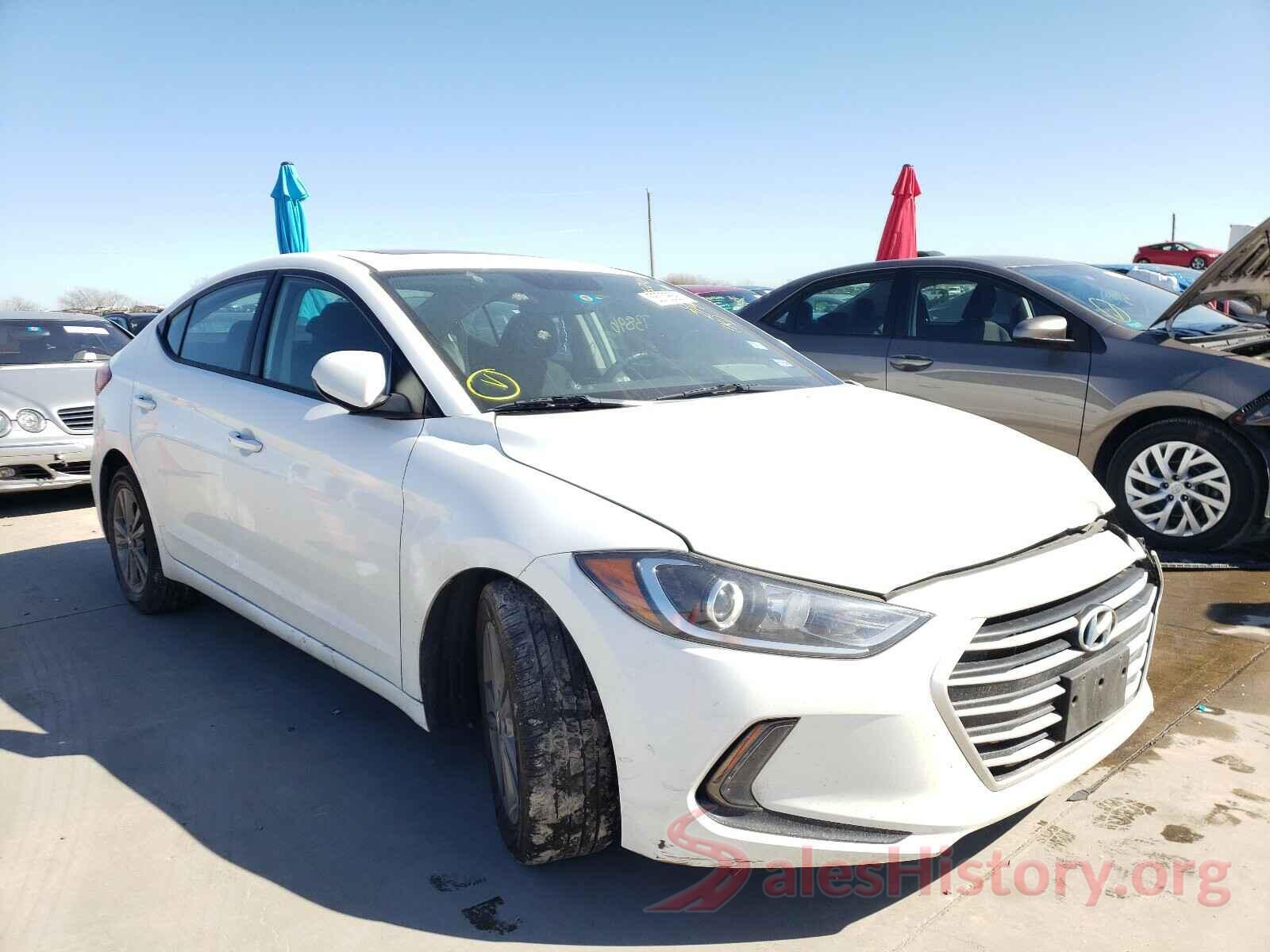 5NPD84LF7JH280683 2018 HYUNDAI ELANTRA