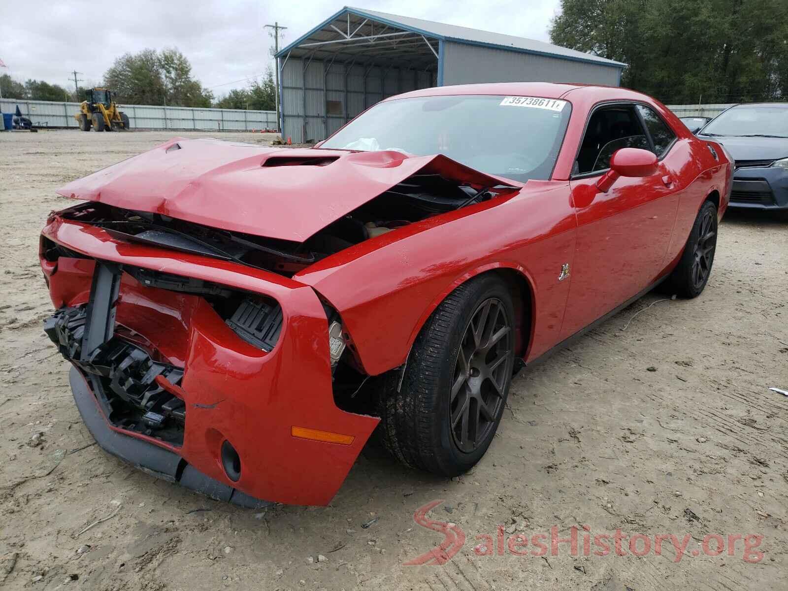 2C3CDZFJ4GH158017 2016 DODGE CHALLENGER