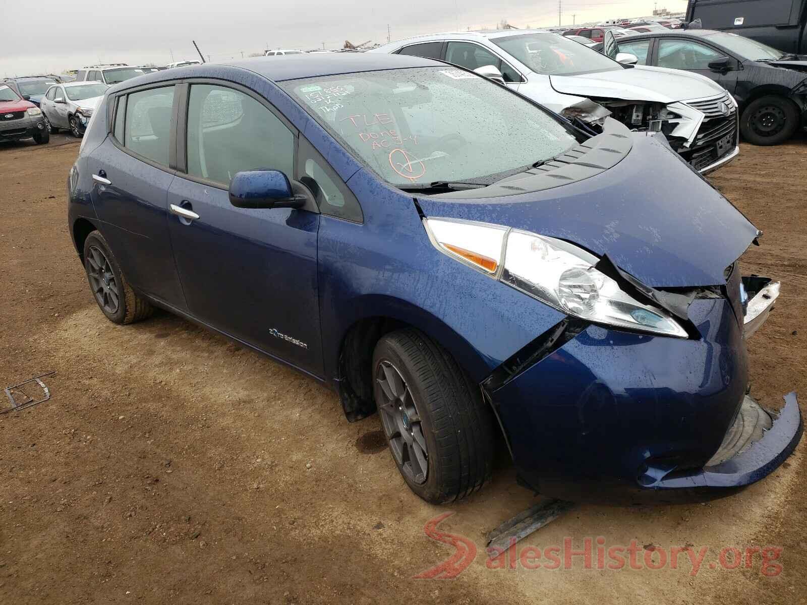 1N4AZ0CP5GC305205 2016 NISSAN LEAF