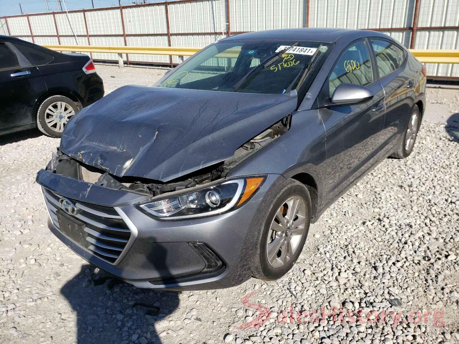 KMHD84LF7JU513026 2018 HYUNDAI ELANTRA