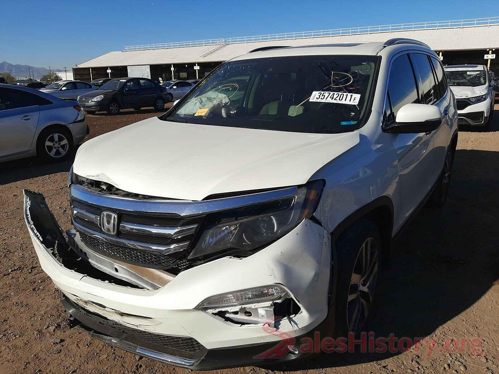 5FNYF6H00GB087158 2016 HONDA PILOT