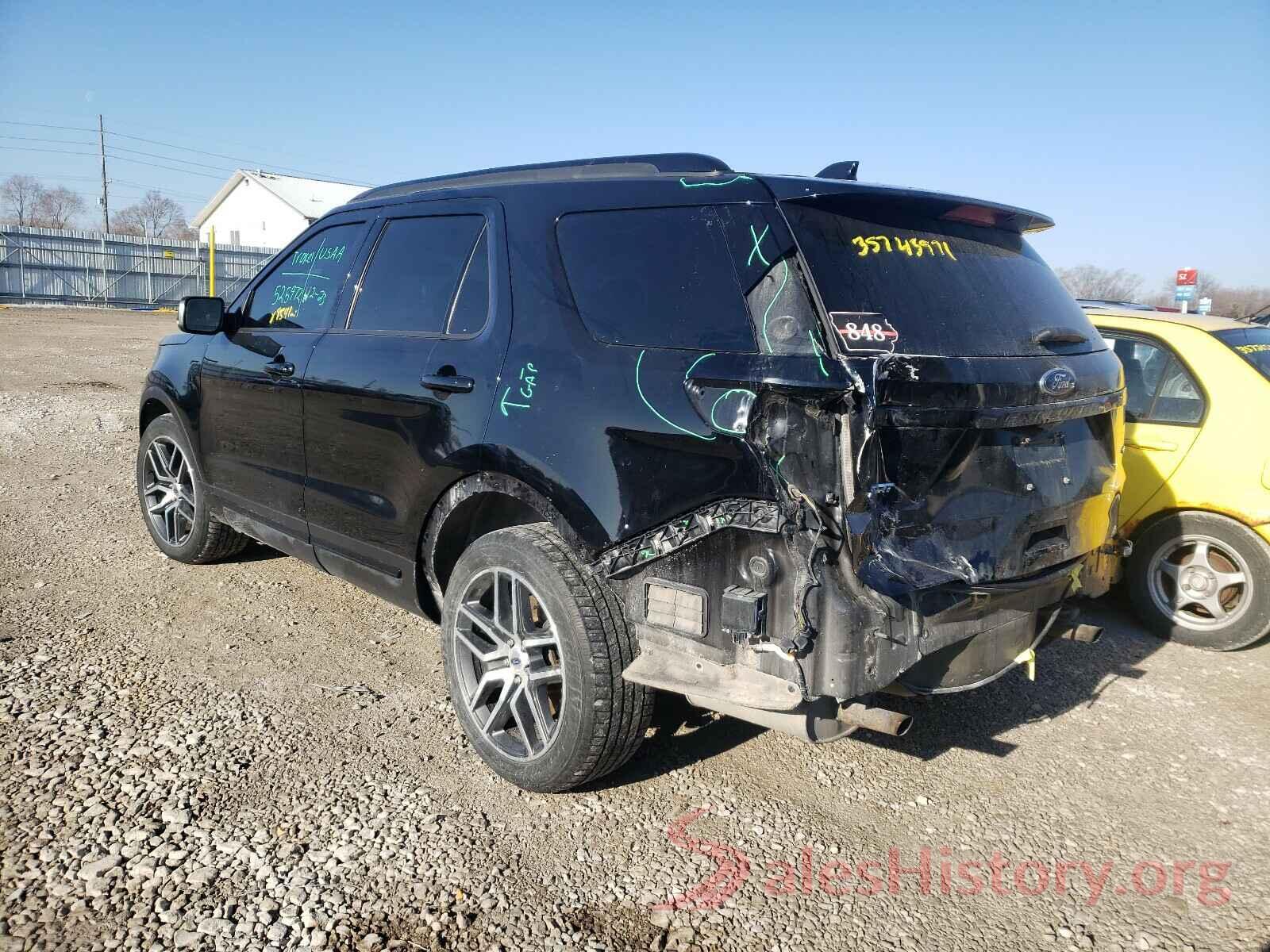 1FM5K8GT8GGA50995 2016 FORD EXPLORER