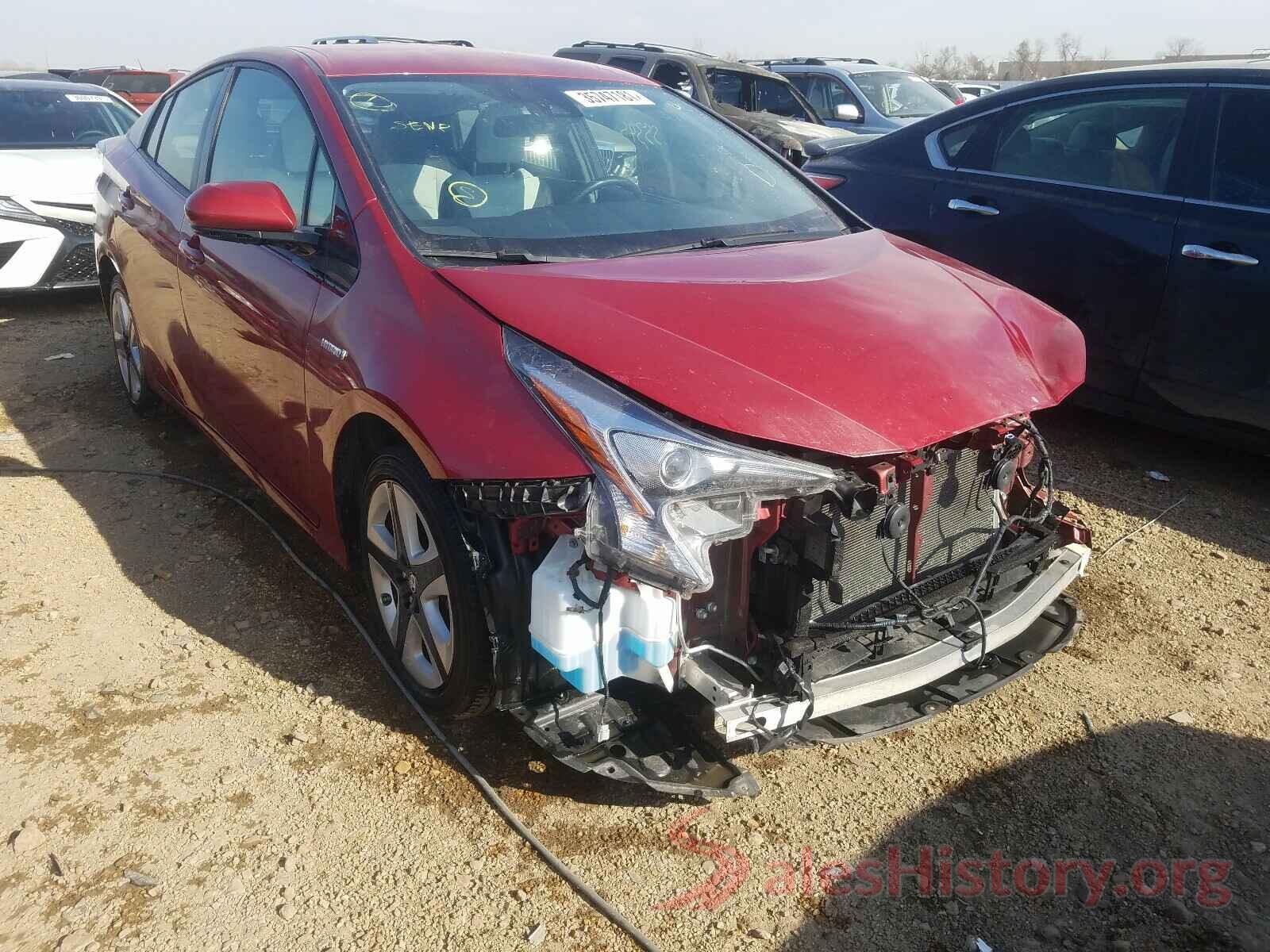 JTDKARFU3H3528341 2017 TOYOTA PRIUS