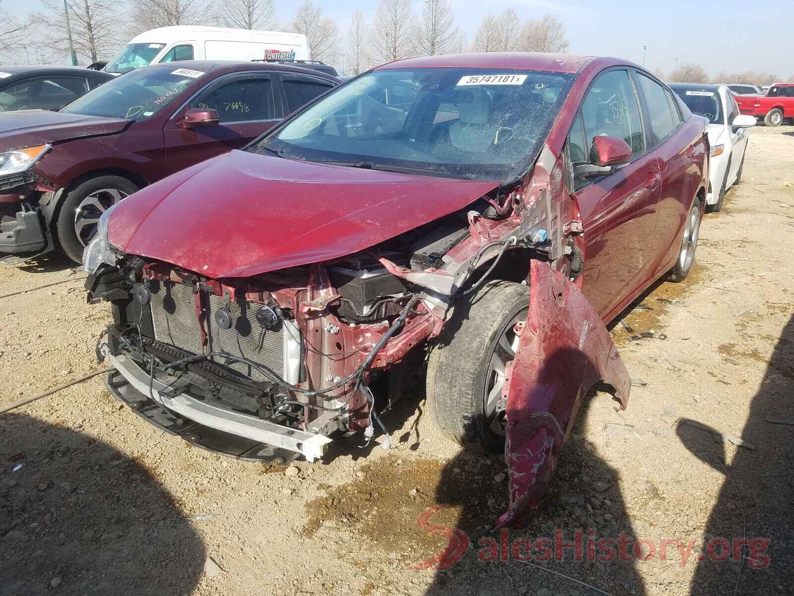 JTDKARFU3H3528341 2017 TOYOTA PRIUS