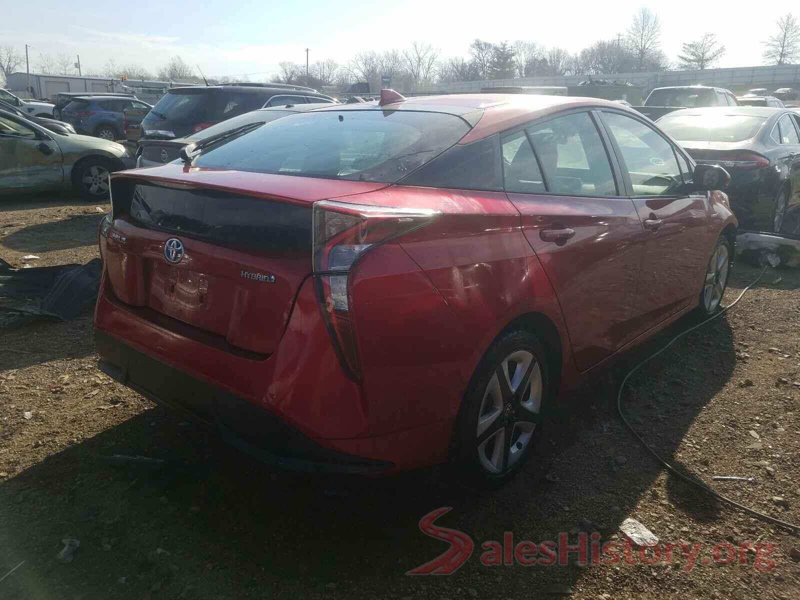 JTDKARFU3H3528341 2017 TOYOTA PRIUS