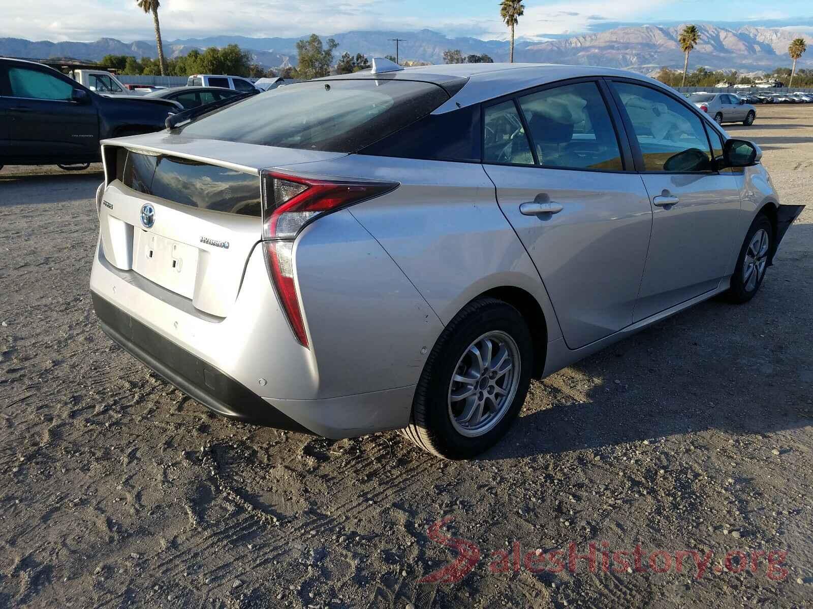 JTDKBRFU2H3567211 2017 TOYOTA PRIUS