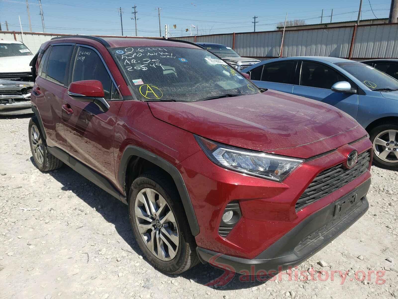 2T3C1RFV3KW011414 2019 TOYOTA RAV4