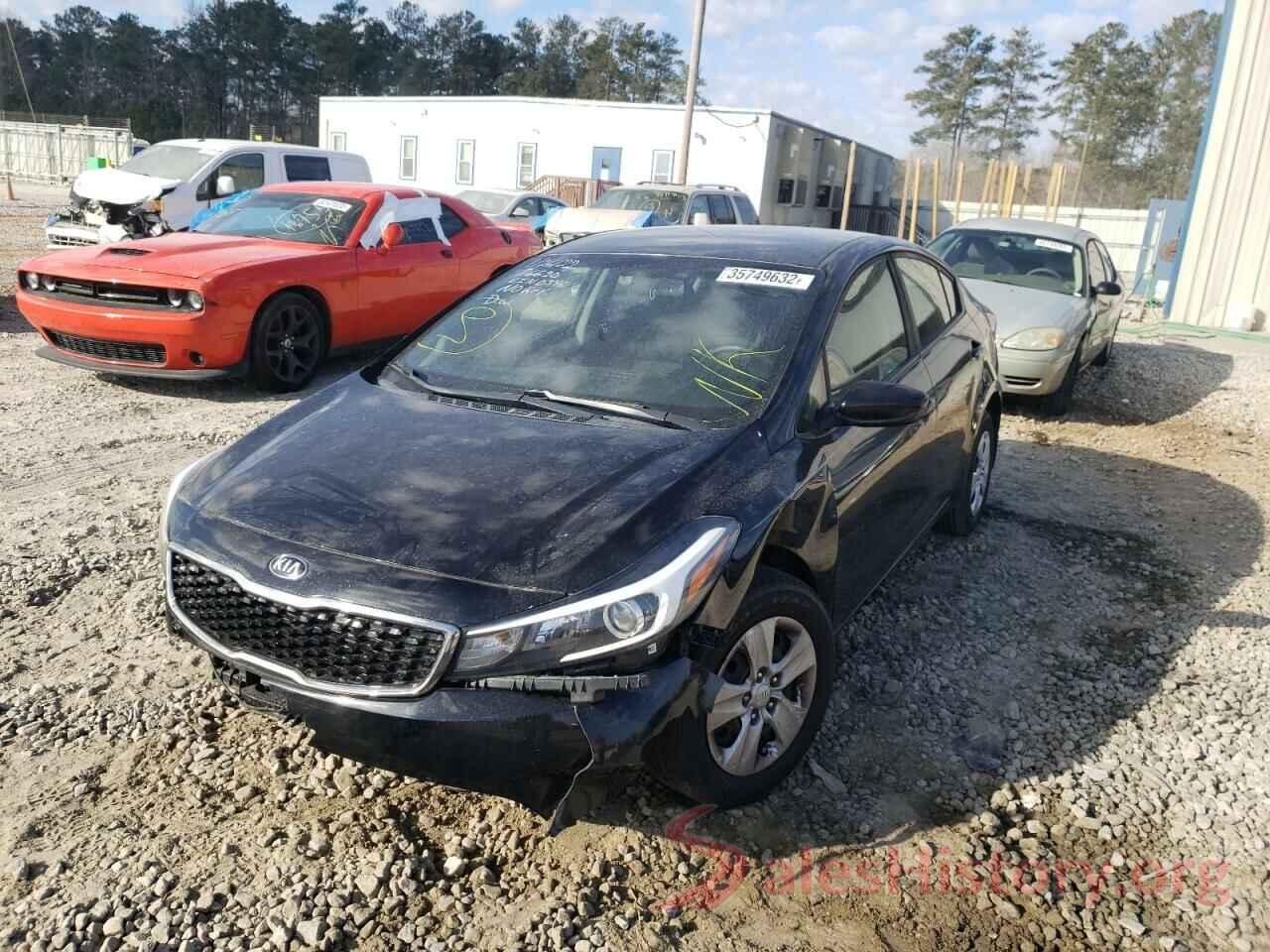 3KPFK4A71HE130346 2017 KIA FORTE