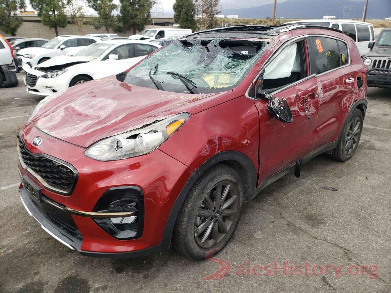 KNDP63AC9L7649587 2020 KIA SPORTAGE