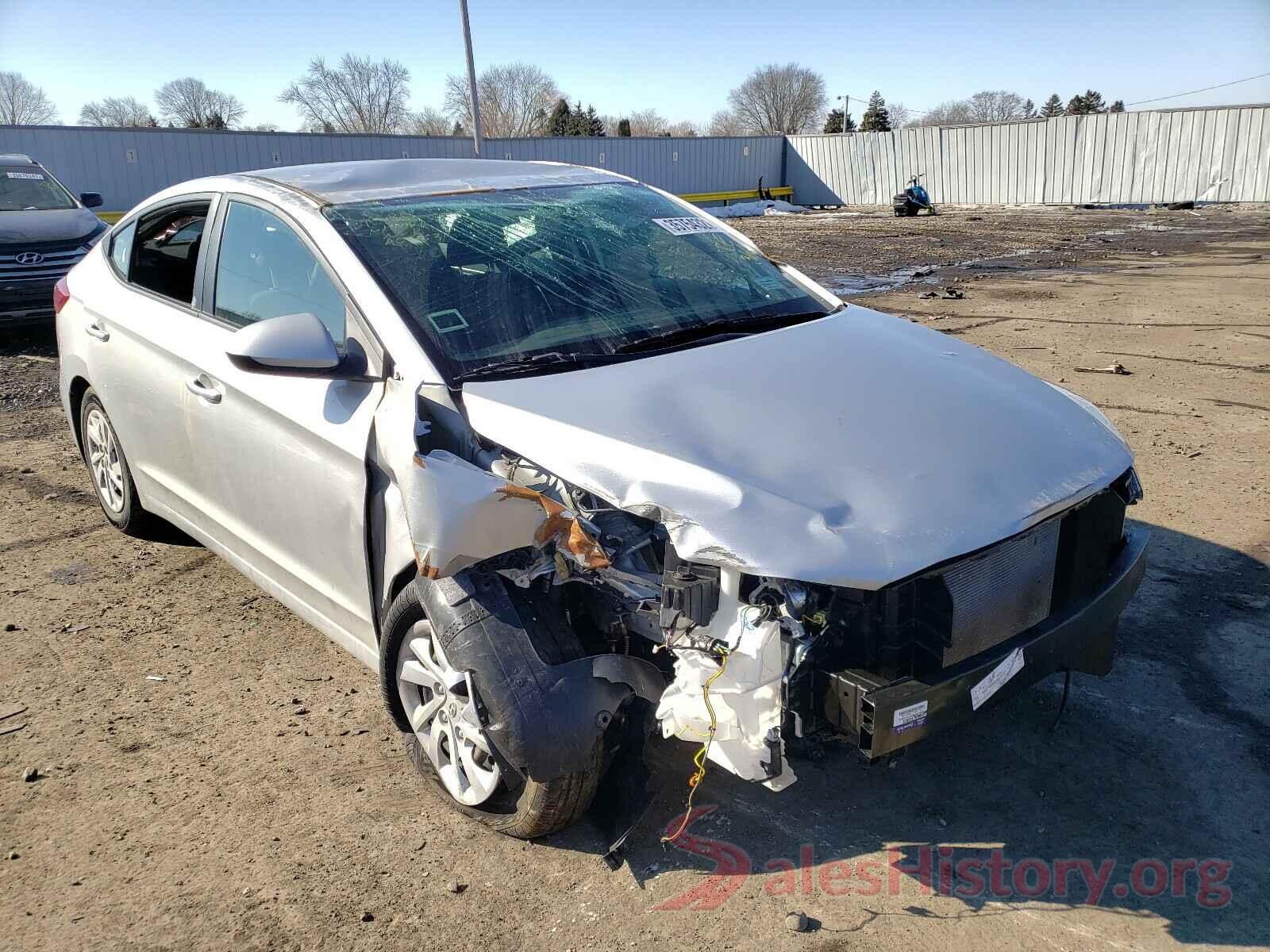 5NPD74LF4JH349543 2018 HYUNDAI ELANTRA