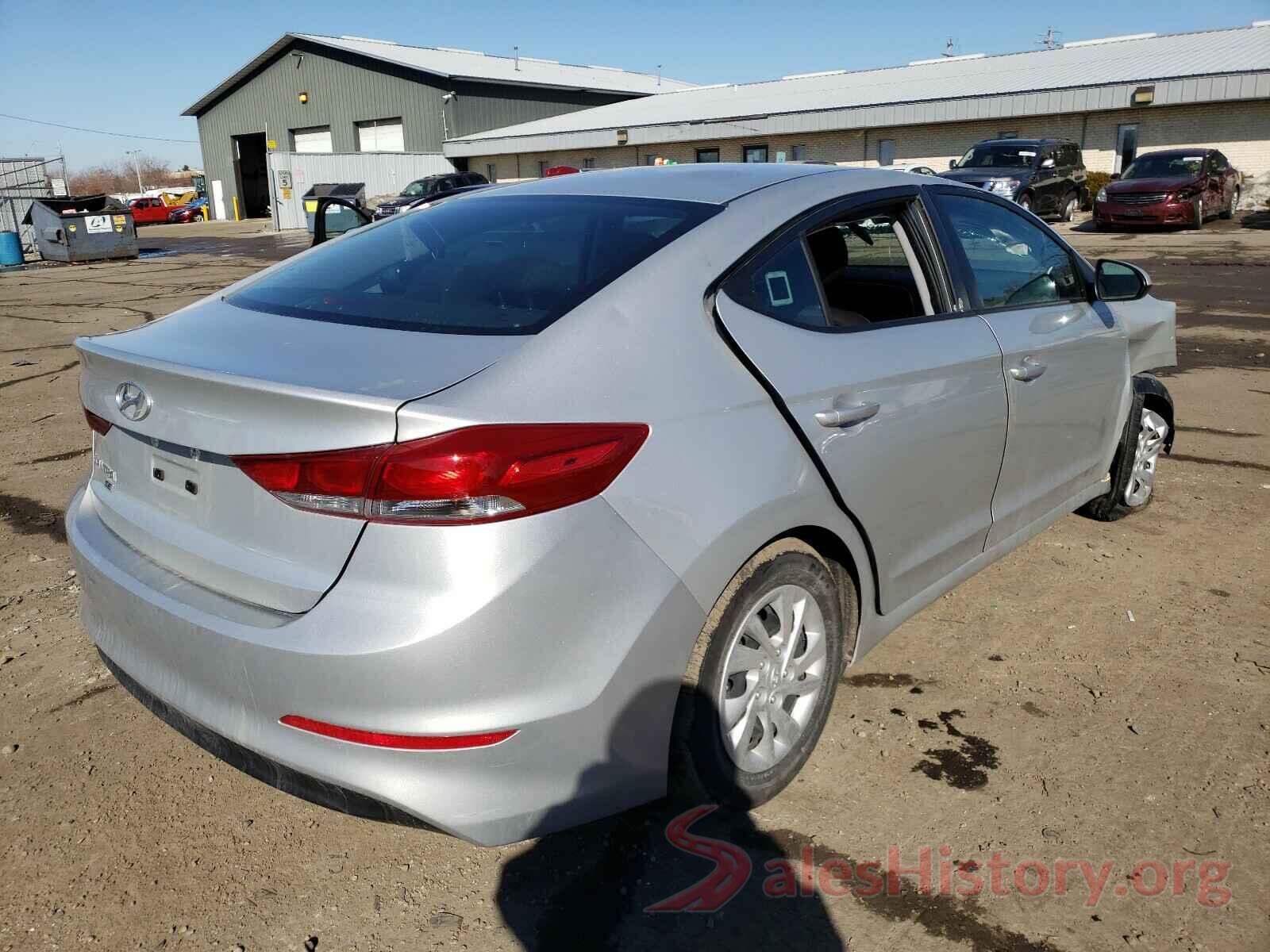 5NPD74LF4JH349543 2018 HYUNDAI ELANTRA