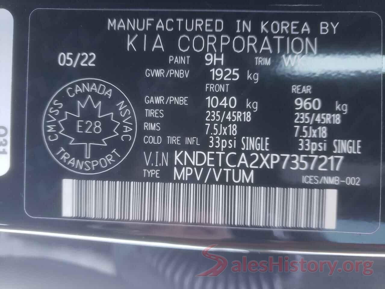 KNDETCA2XP7357217 2023 KIA SELTOS