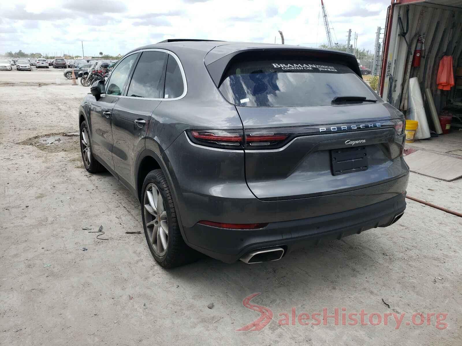 WP1AA2AYXLDA08653 2020 PORSCHE CAYENNE