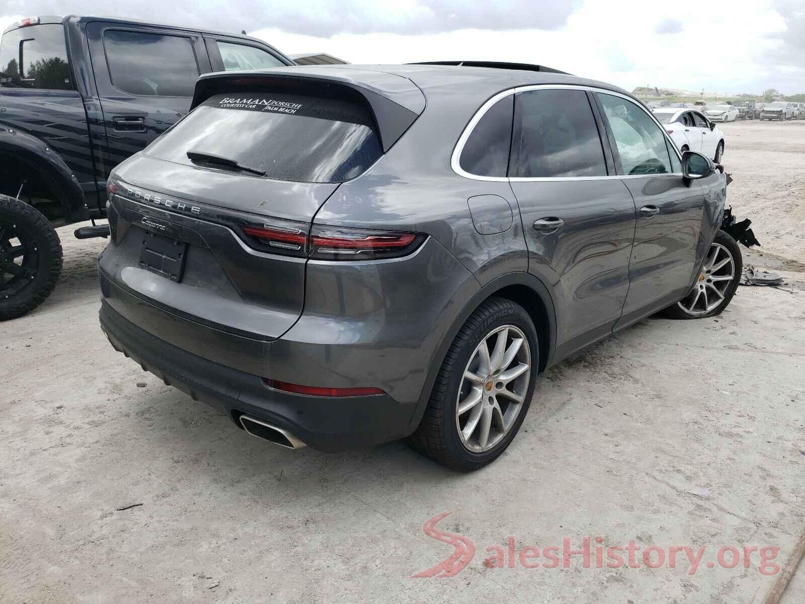 WP1AA2AYXLDA08653 2020 PORSCHE CAYENNE