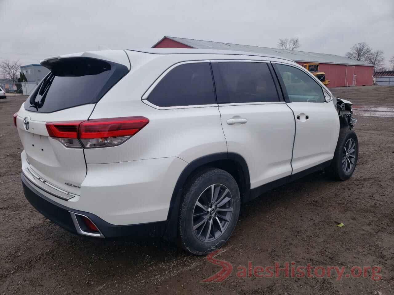 5TDJZRFH0KS570799 2019 TOYOTA HIGHLANDER