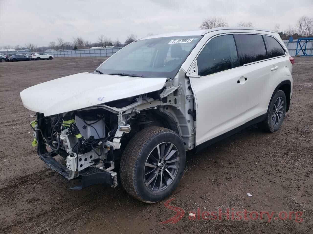 5TDJZRFH0KS570799 2019 TOYOTA HIGHLANDER