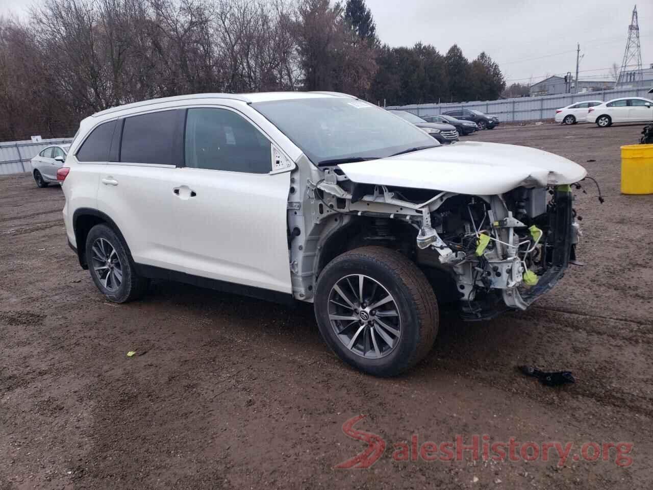 5TDJZRFH0KS570799 2019 TOYOTA HIGHLANDER