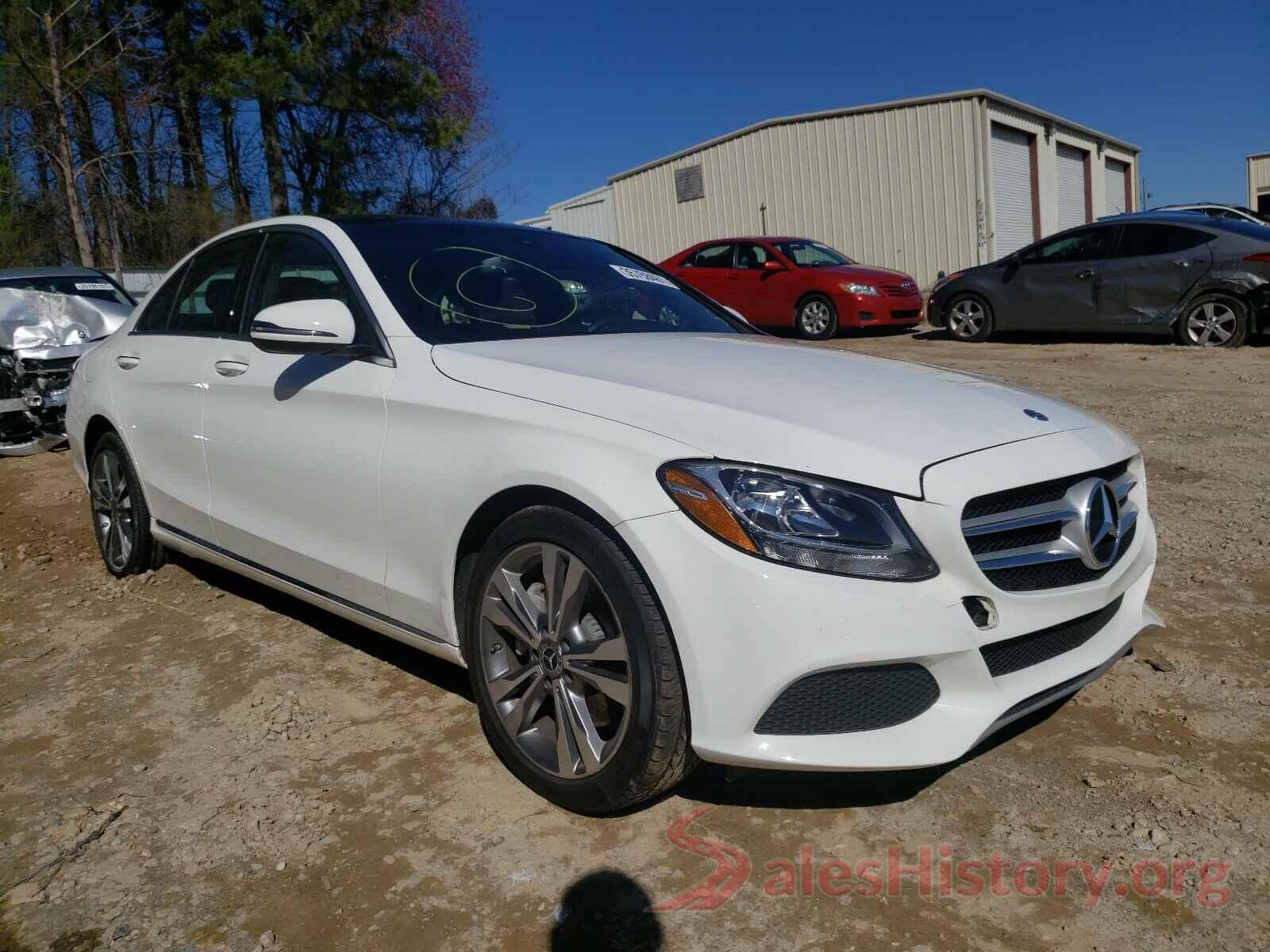 WDDWF4JBXJR398594 2018 MERCEDES-BENZ C CLASS