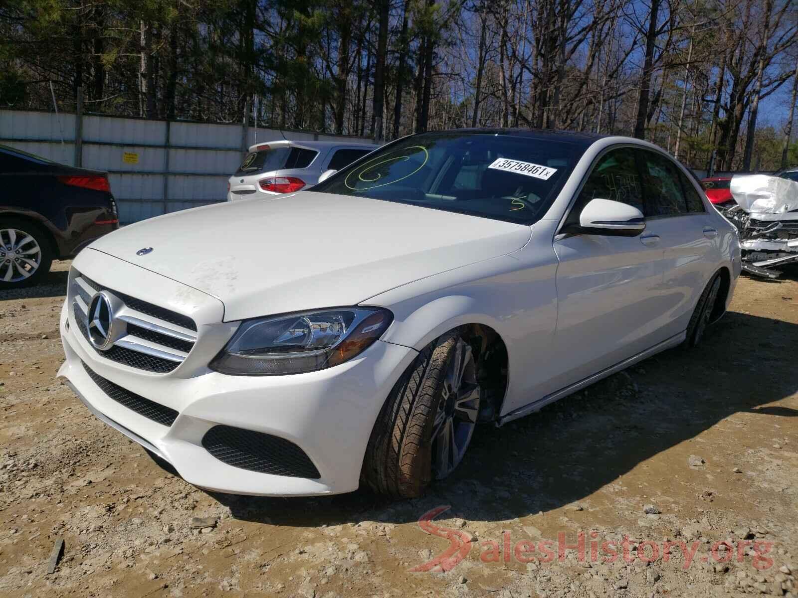 WDDWF4JBXJR398594 2018 MERCEDES-BENZ C CLASS