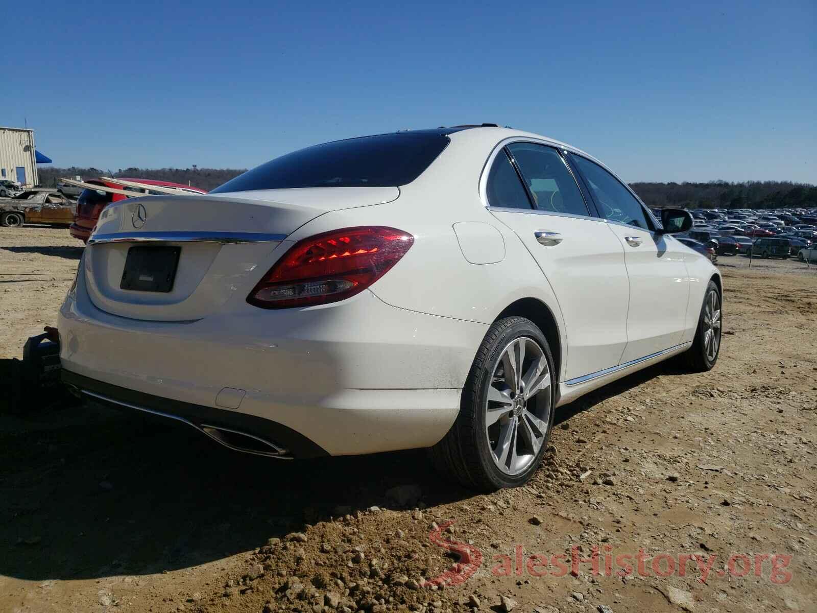 WDDWF4JBXJR398594 2018 MERCEDES-BENZ C CLASS