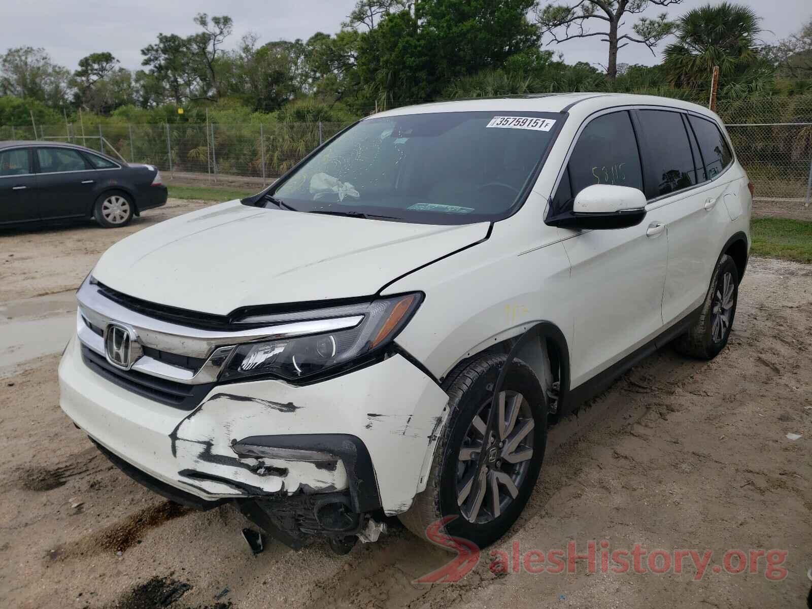 5FNYF5H54KB017600 2019 HONDA PILOT