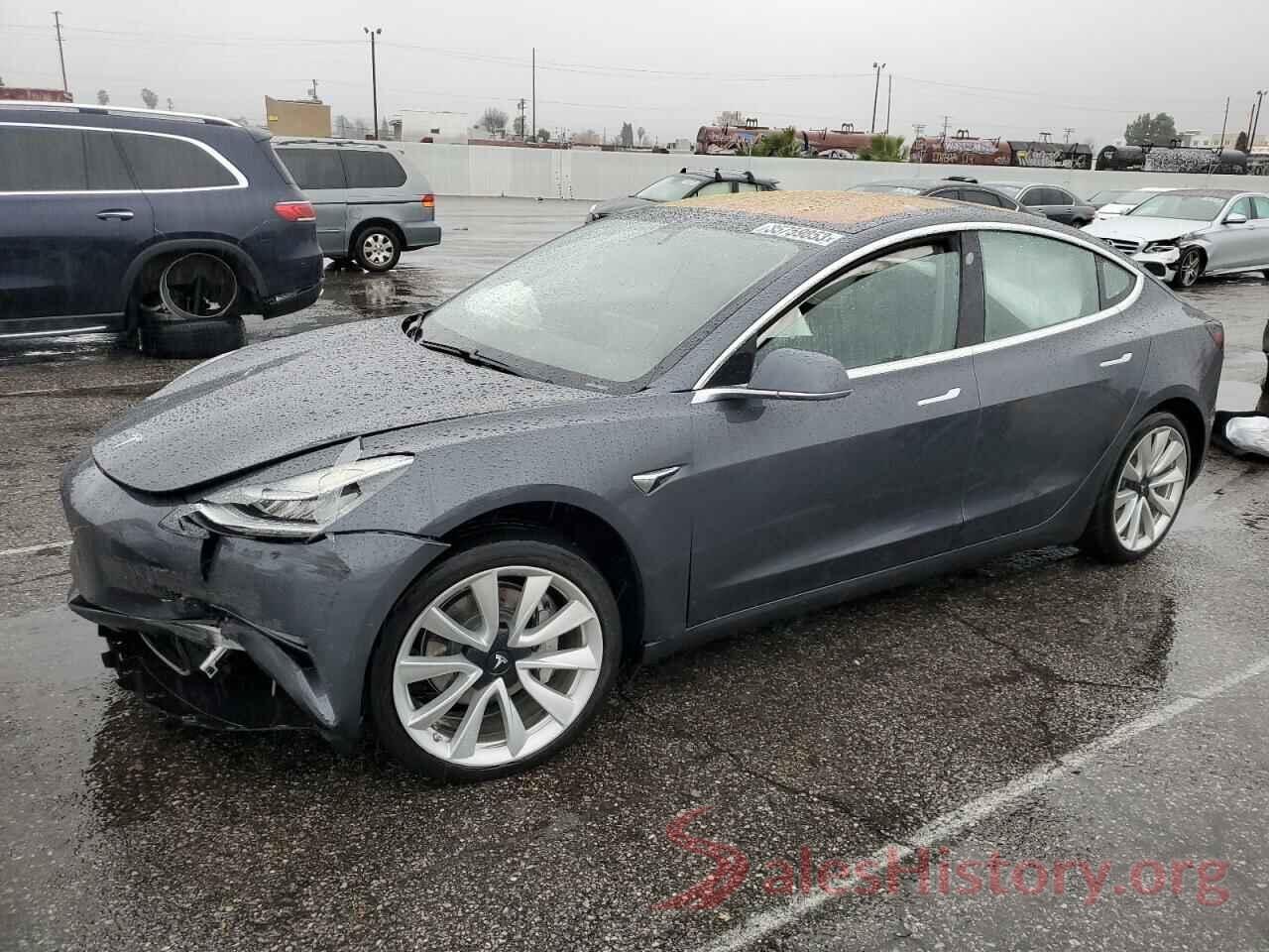 5YJ3E1EA8JF004483 2018 TESLA MODEL 3