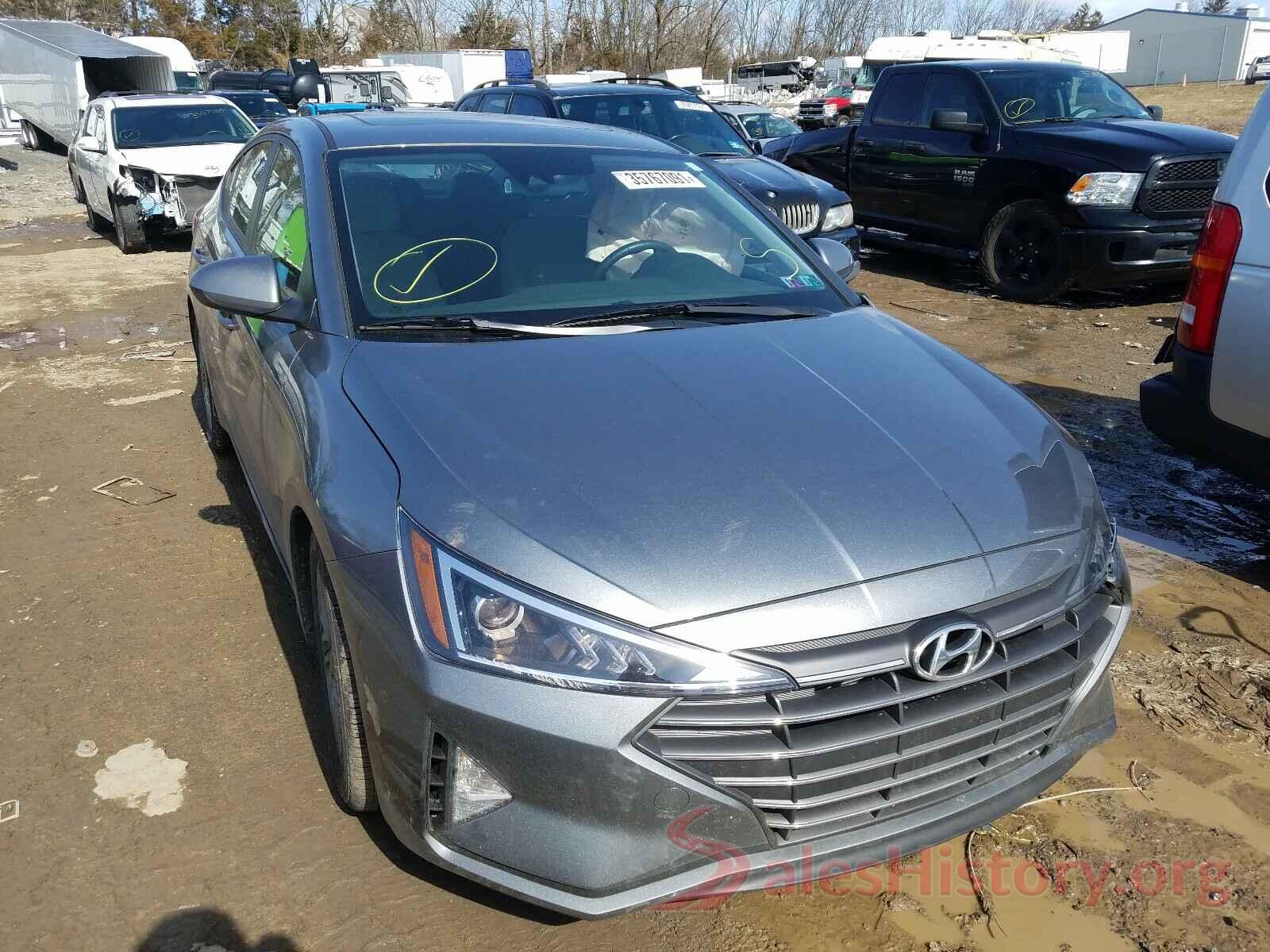 KMHD84LF8KU812090 2019 HYUNDAI ELANTRA