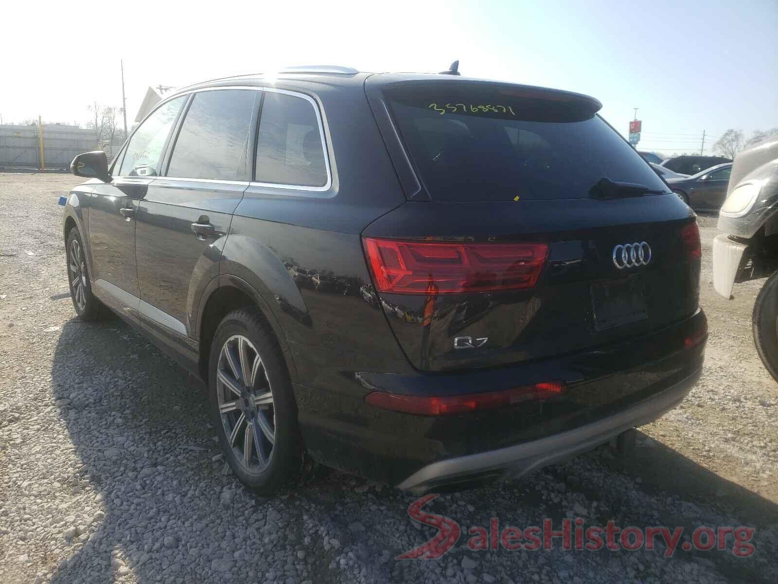 WA1VAAF77HD020564 2017 AUDI Q7