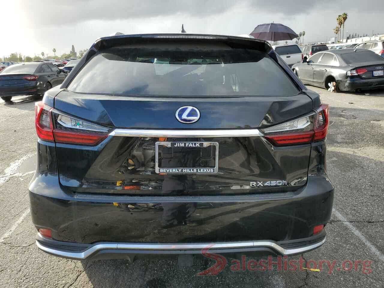 2T2HGMDA7NC088482 2022 LEXUS RX450