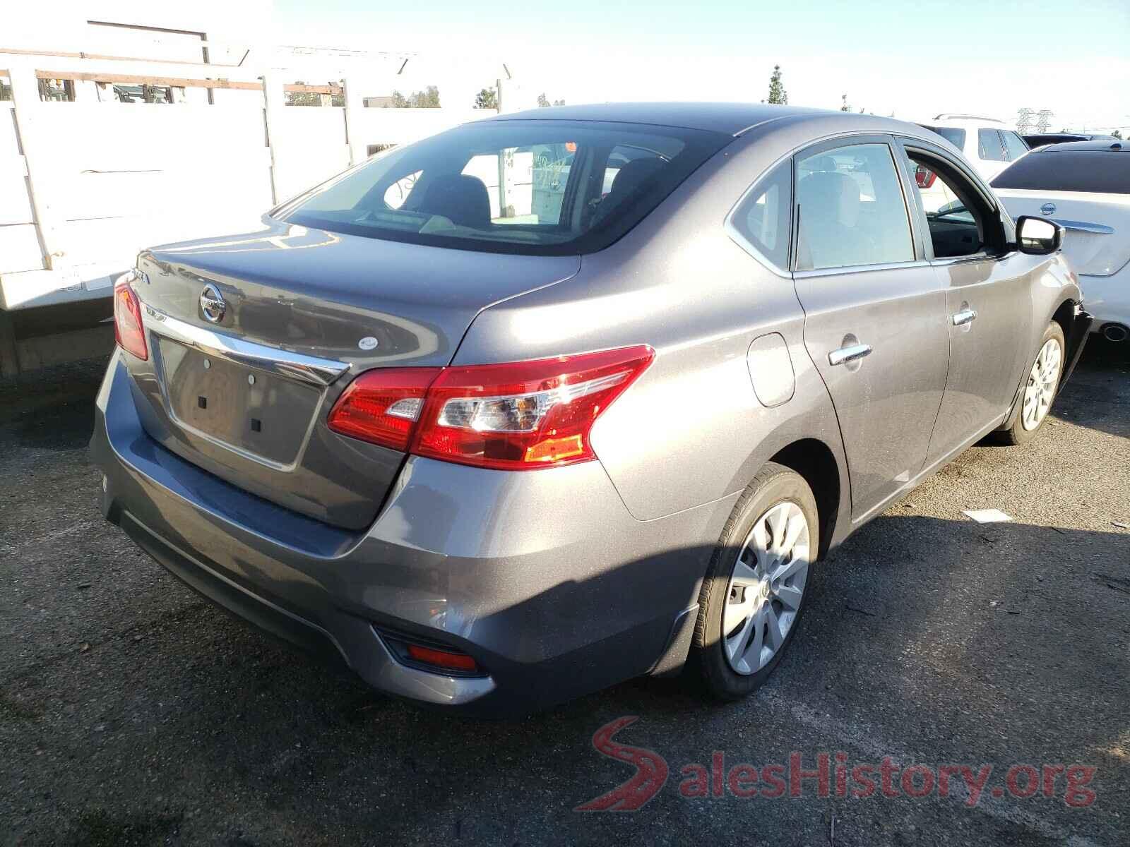 3N1AB7AP3KY256745 2019 NISSAN SENTRA