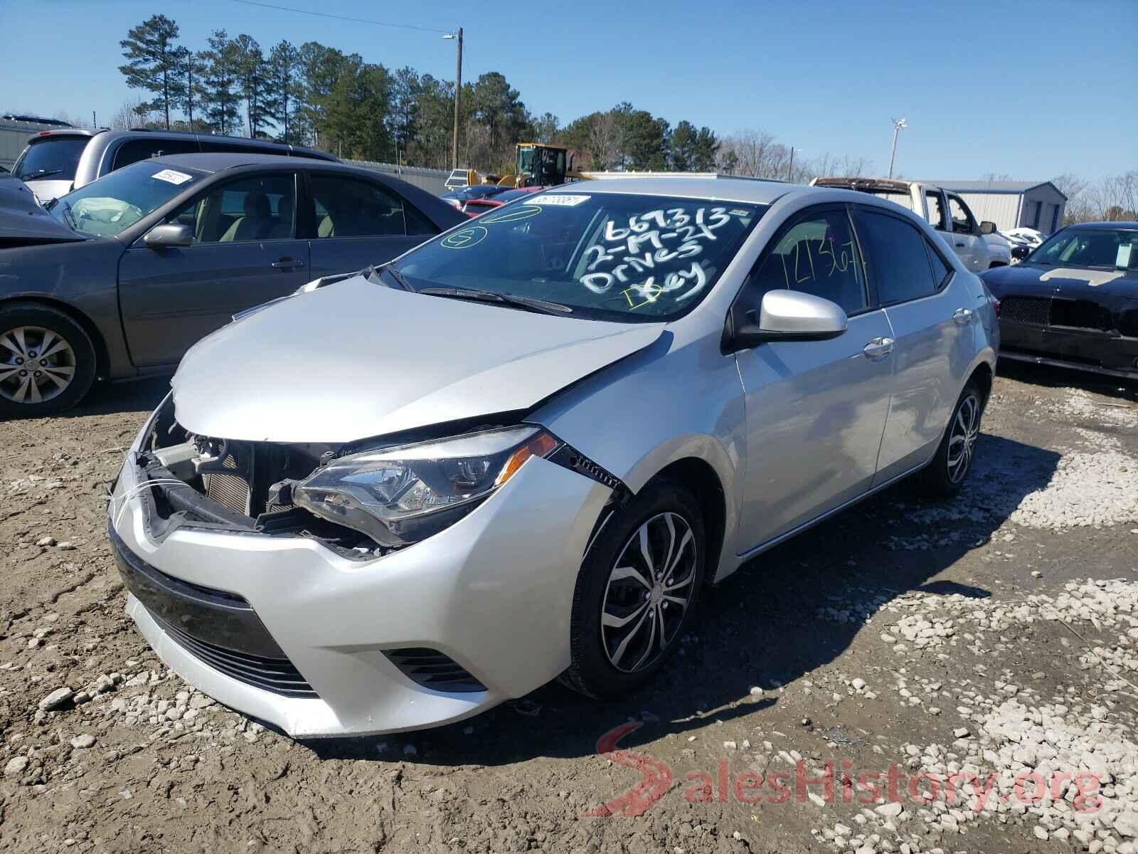 2T1BURHE8GC669313 2016 TOYOTA COROLLA