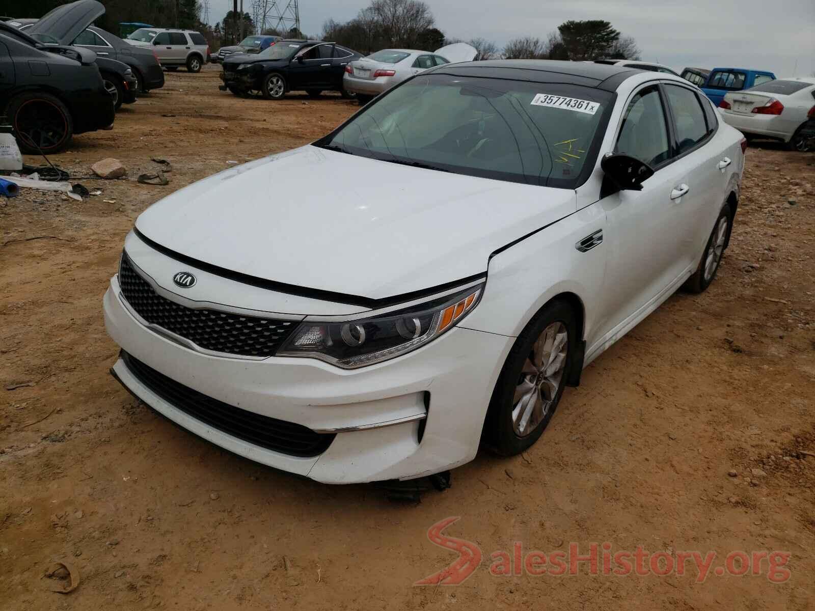 5XXGU4L32GG014667 2016 KIA OPTIMA