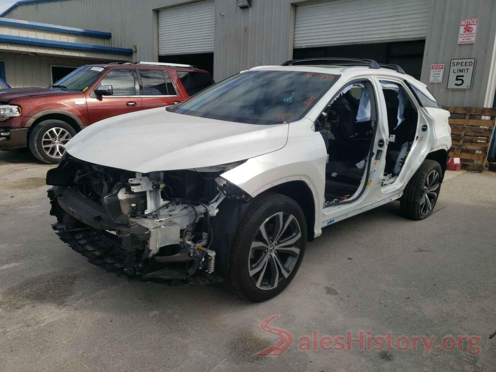 2T2ZZMCA8KC144604 2019 LEXUS RX350