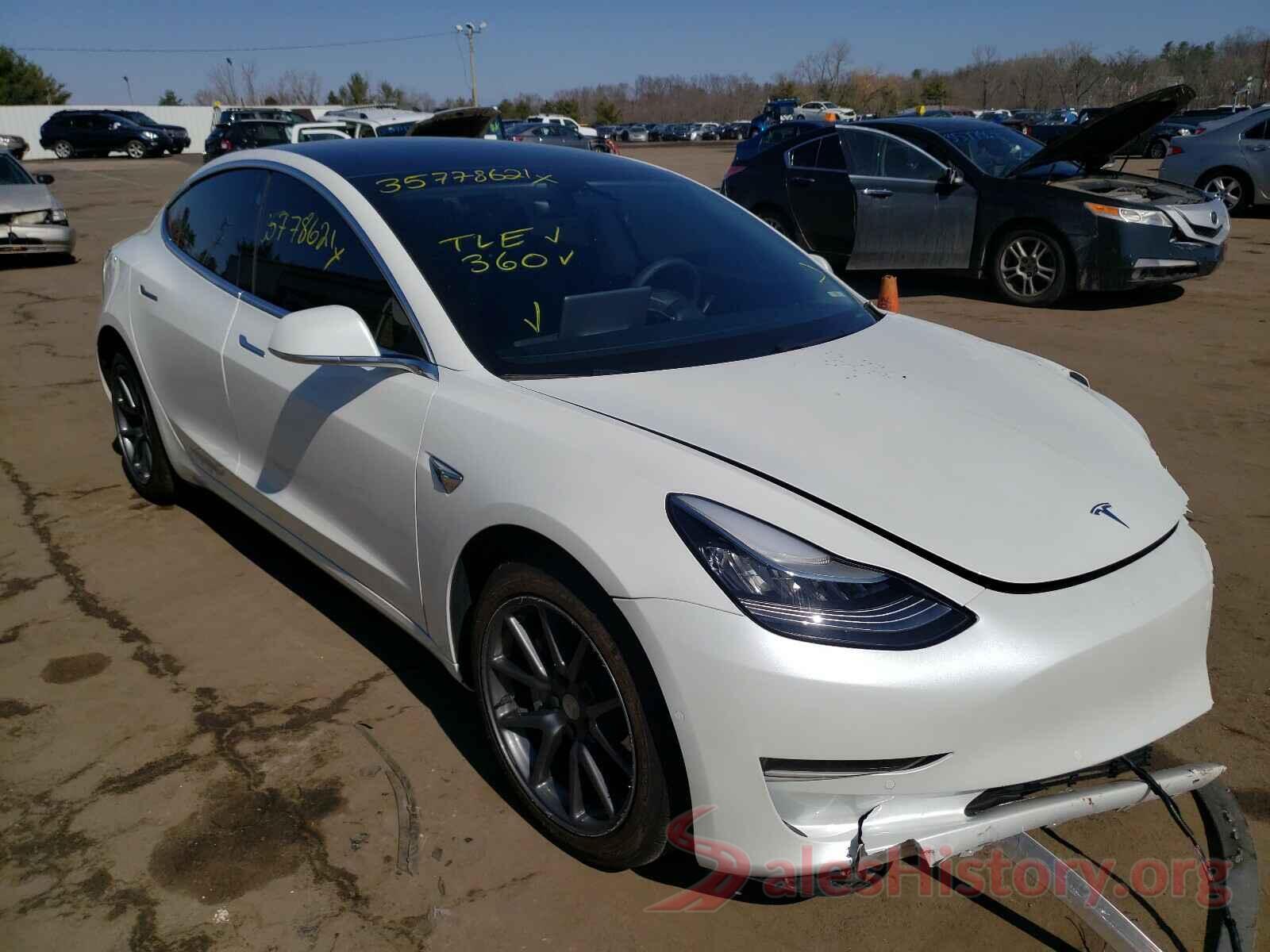 5YJ3E1EA6LF737599 2020 TESLA MODEL 3