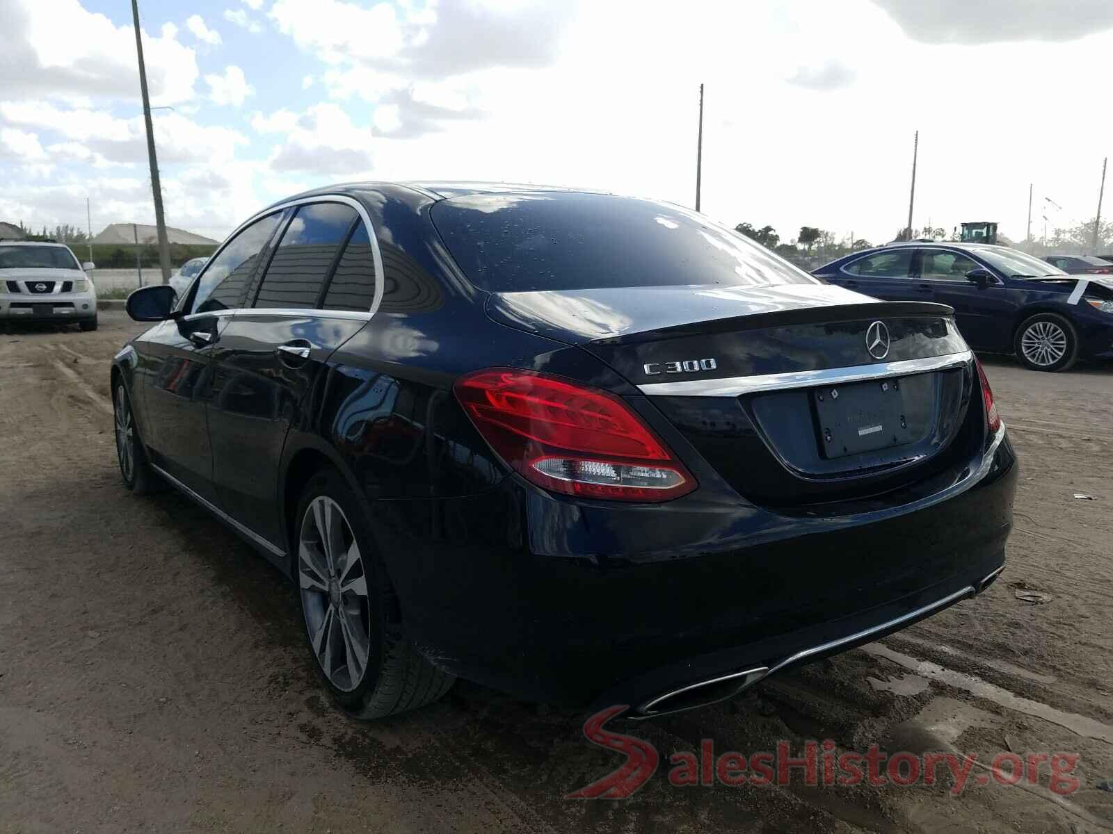 WDDWF4JB1GR136309 2016 MERCEDES-BENZ C CLASS