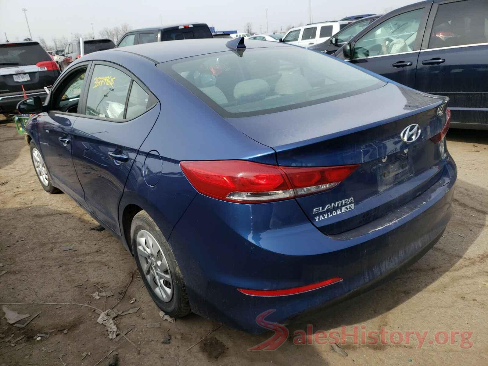 5NPD74LF2HH111393 2017 HYUNDAI ELANTRA