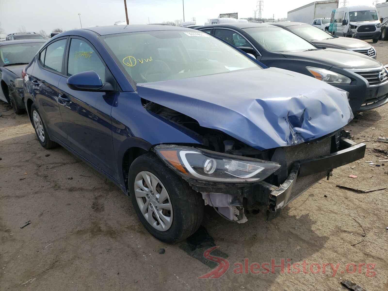 5NPD74LF2HH111393 2017 HYUNDAI ELANTRA