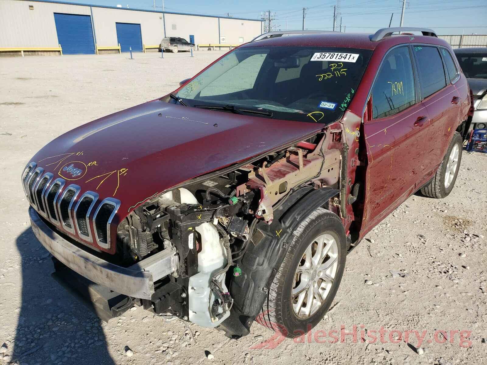 1C4PJLCS5GW222115 2016 JEEP CHEROKEE