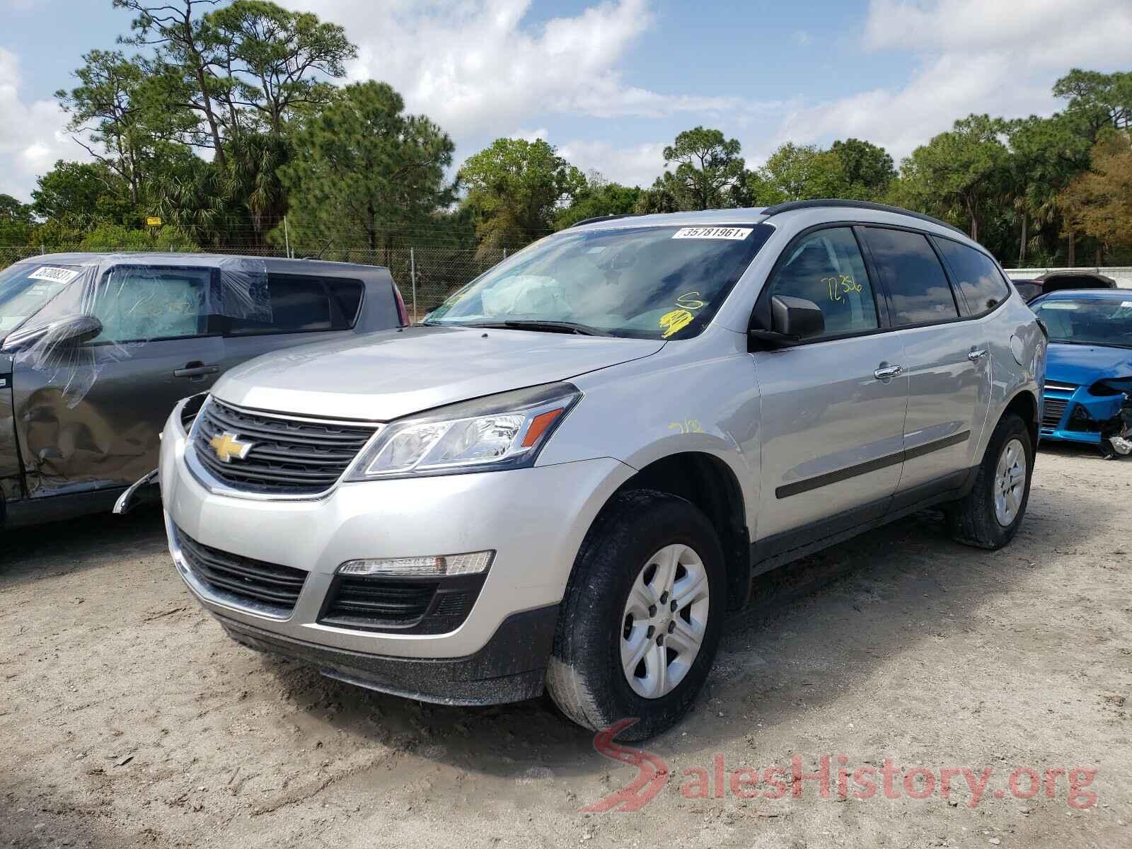 1GNKRFED0GJ266613 2016 CHEVROLET TRAVERSE